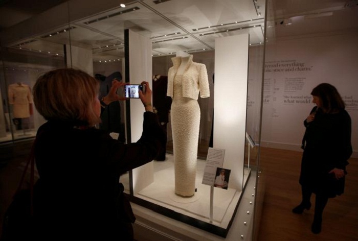 Princess Diana`s dresses go on display in London, 20 years after her death 